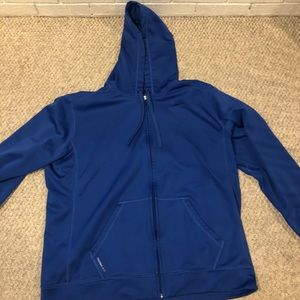 Nike hooded zip up sweatshirt therma fit